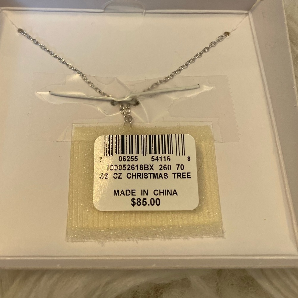 Giani Bernini Christmas Tree Necklace - Picture 4 of 4